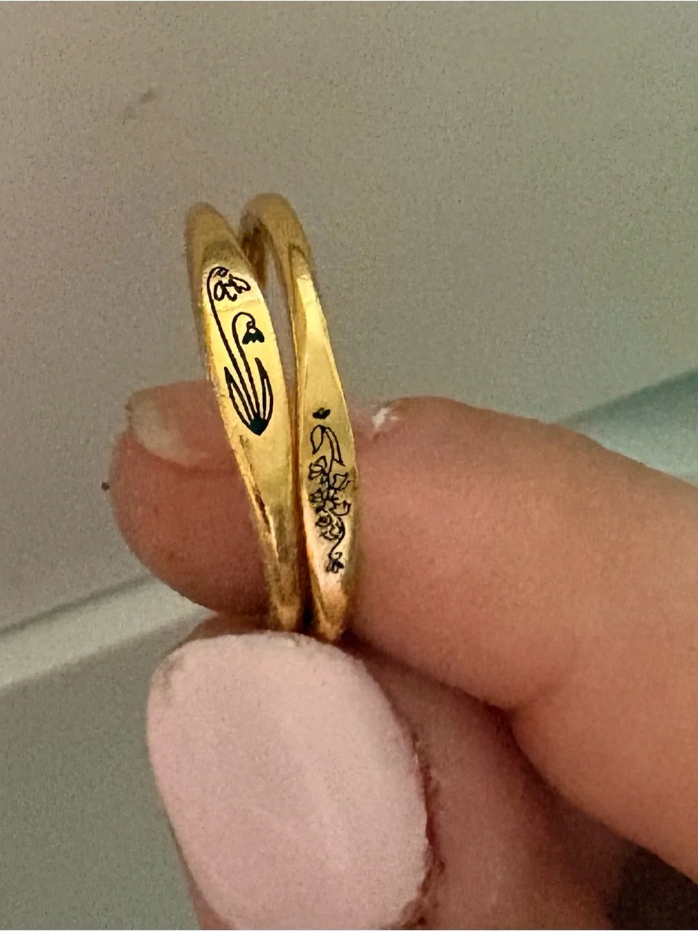 Gold Stackable Rings - Women's Jewelry